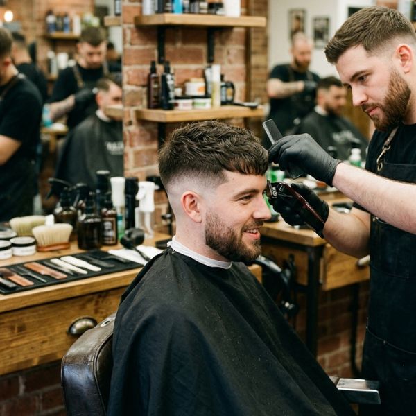 Ask Your Barber for a French Crop Mid Fade