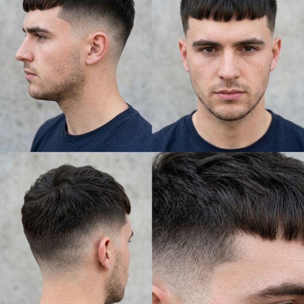 Classic French Crop Mid Fade