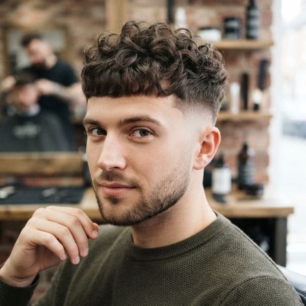 Curly French Crop with Thick Curl Crop
