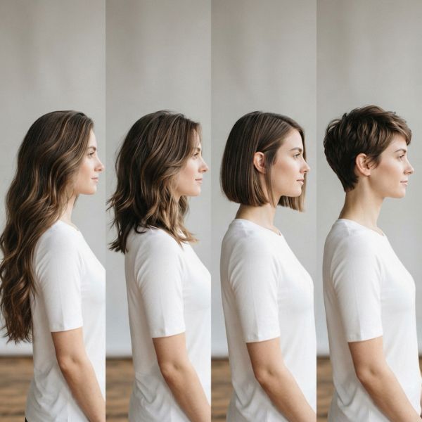 Difference in Hair Length
