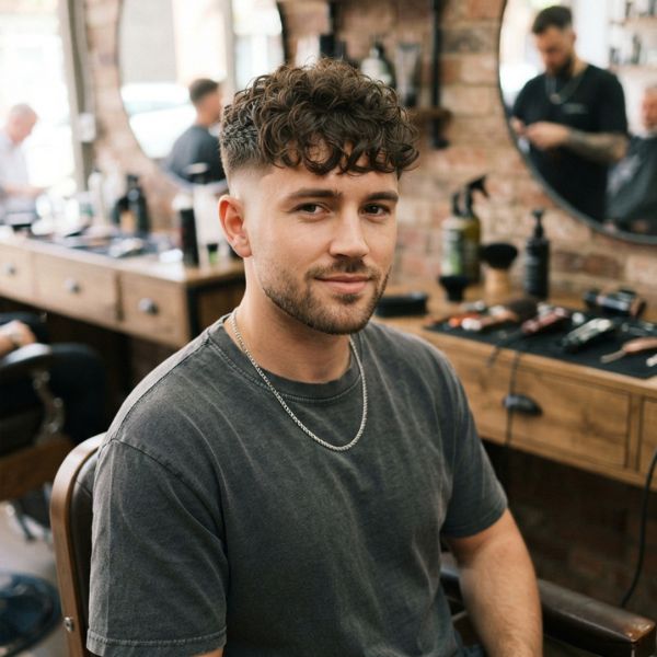 French Crop for Curly Hair