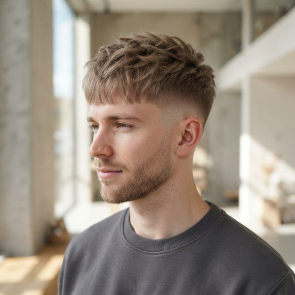 French Crop for Fine Hair