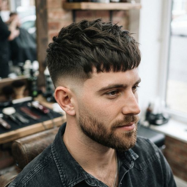 French Crop for Thick Hair
