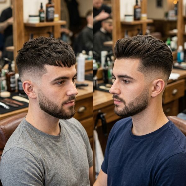 French Crop vs Mid Fade