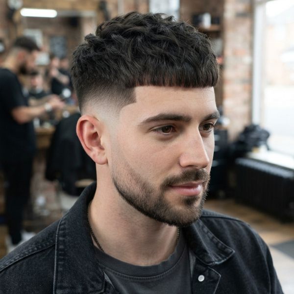 French Crop with Taper Fade