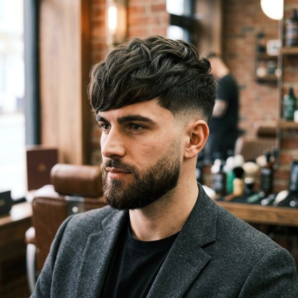 Long French Crop Haircut for Men