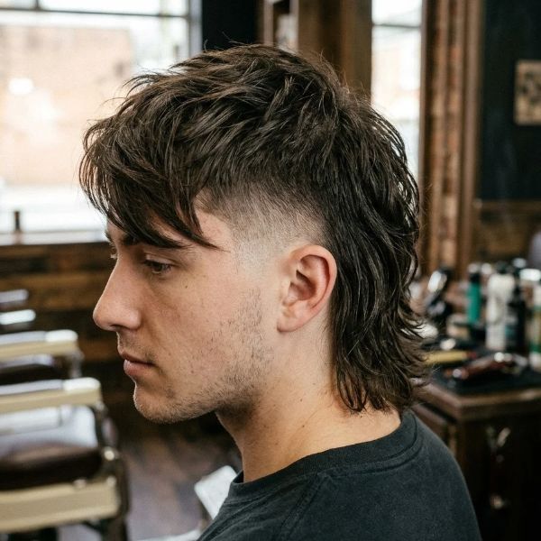 Burst Fade Mullet with Side Swept Fringe (1)