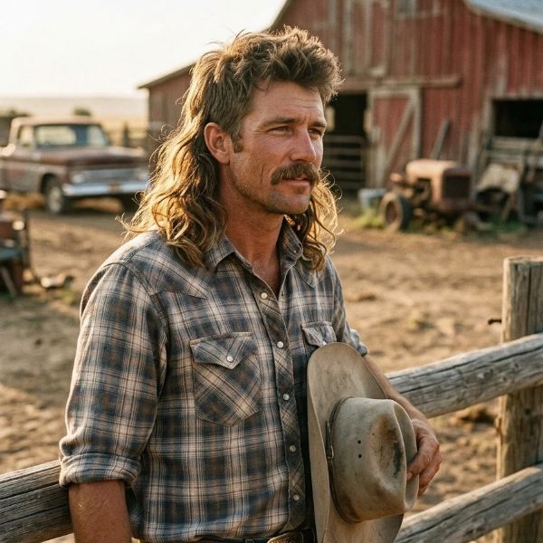 Classic Cowboy Mullet
