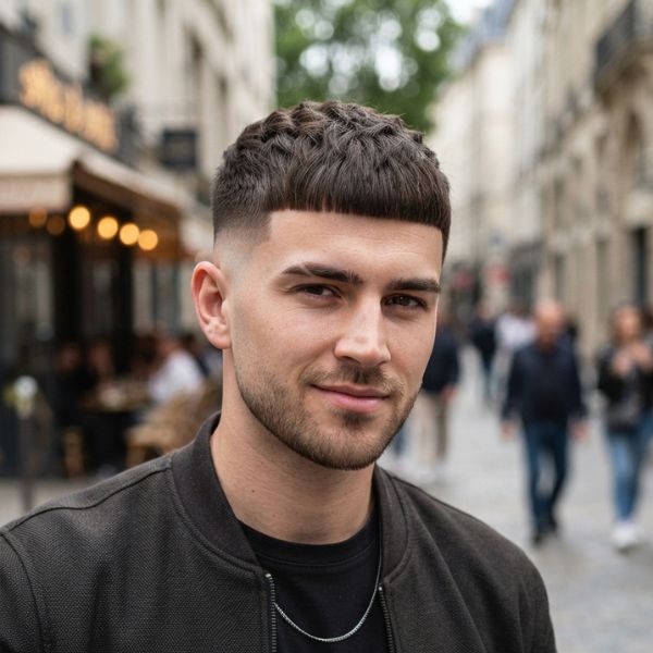 Stylish French Crop Fade