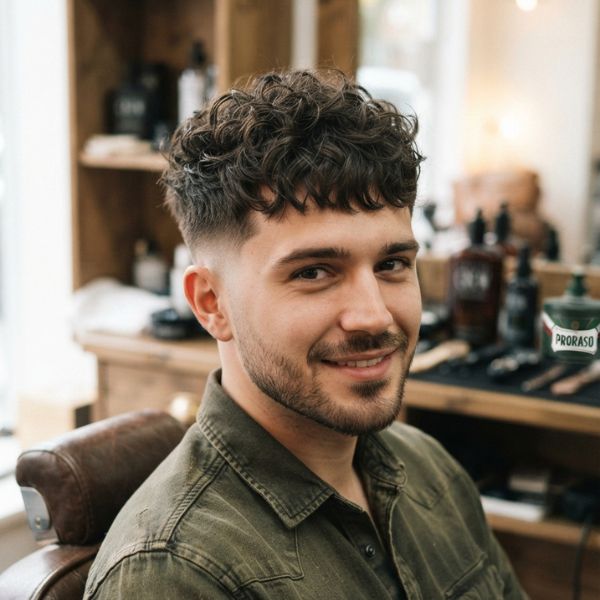Curly Messy French Crop