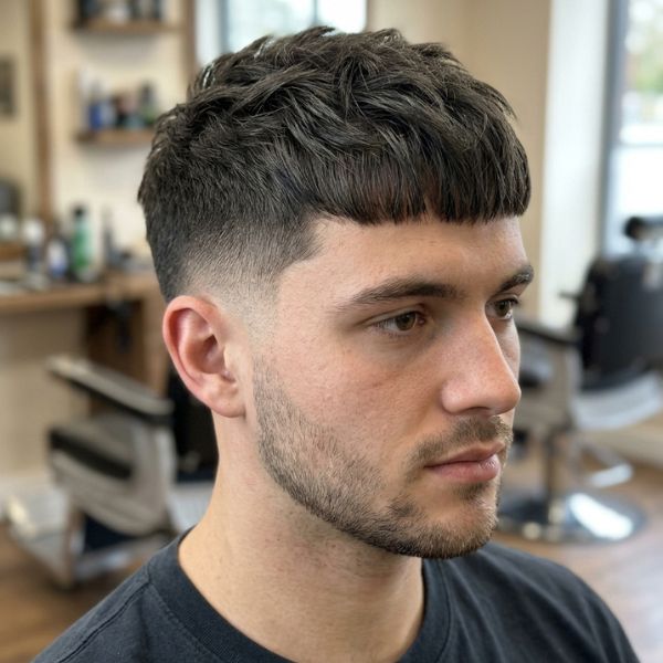 French Crop Low Taper Fade