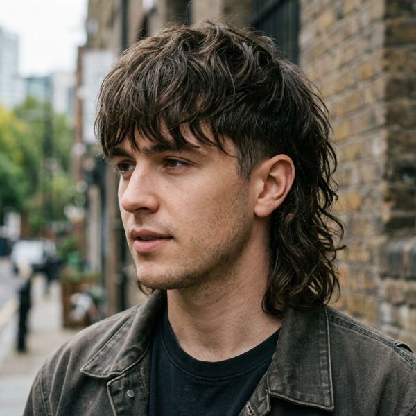 Long Fringe Mullet
