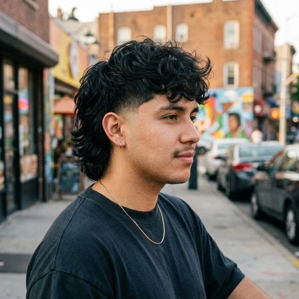 Low Taper Mexican Mullet