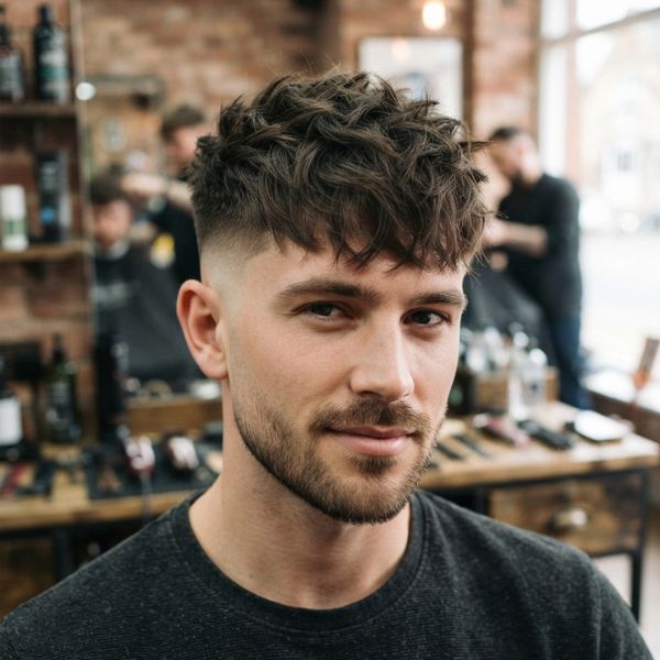 Messy Crop High Fade