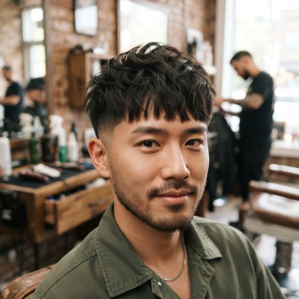 Messy French Crop Asian Style