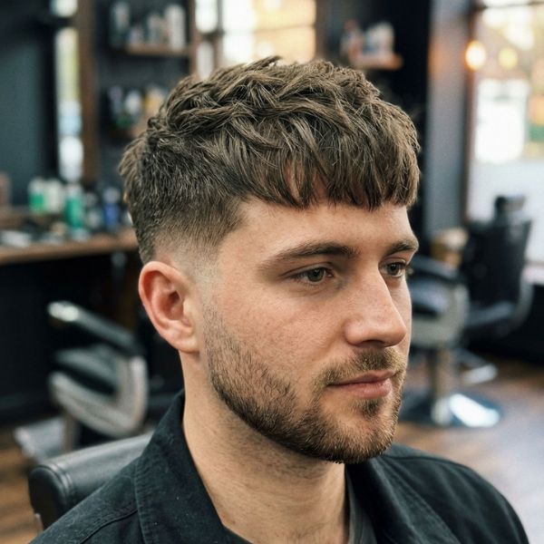 Modern French Crop Low Taper