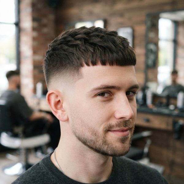 Short French Crop Low Fade