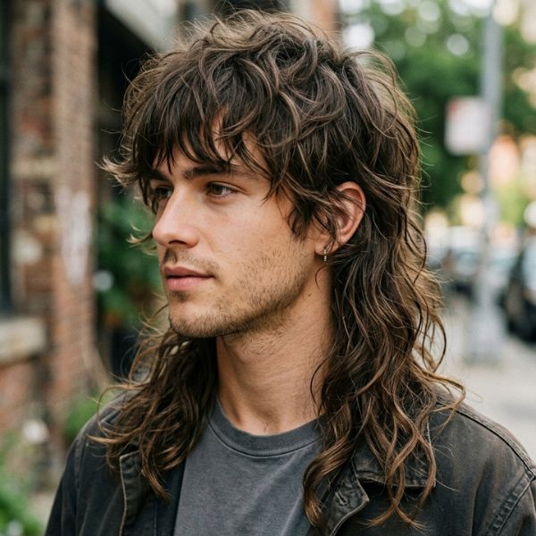 Shaggy Long Mullet