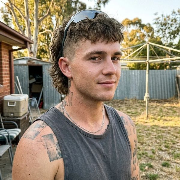 Short Australian Mullet