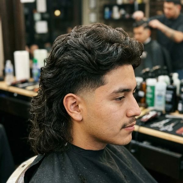 Taper Fade Mexican Mullet