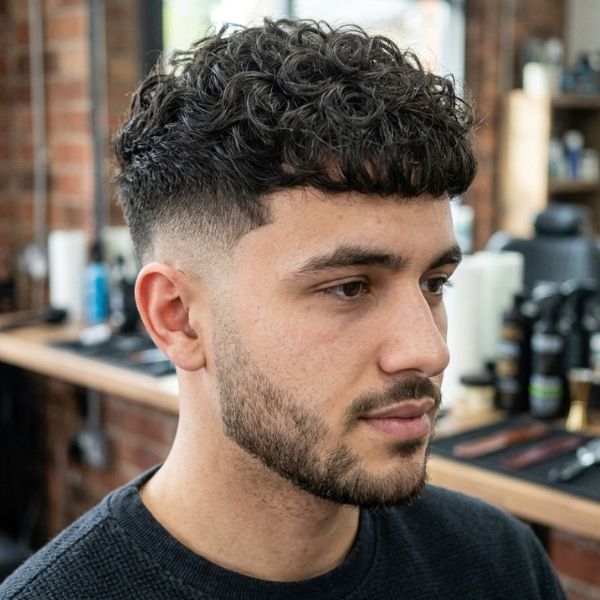 Textured French Crop Curly Hair