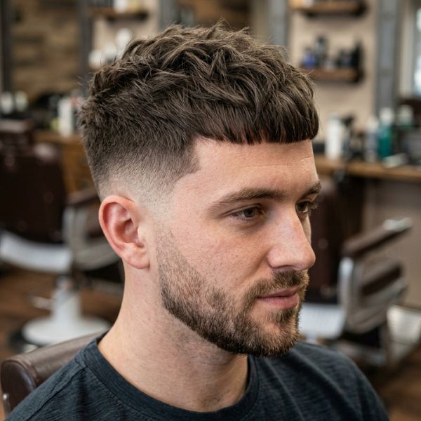 Textured French Crop Taper