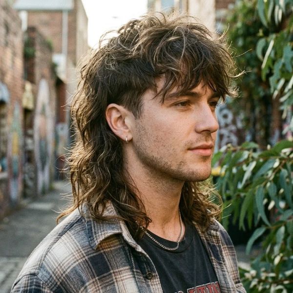 Wolf Cut Australian Mullet